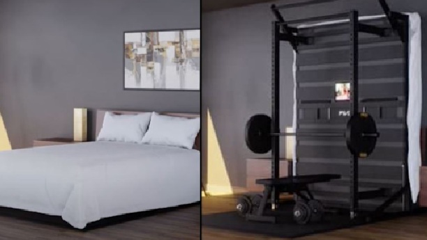 In Video: Fitness Company Creates Bed That Turns Into Gym