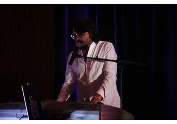Pop Star Mia Haddad and producer Walid al Massih hosted The Arab American National Museum Gala Dinner