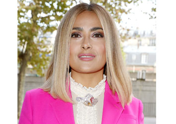 Salma Hayek Goes Blonde--and We Love It