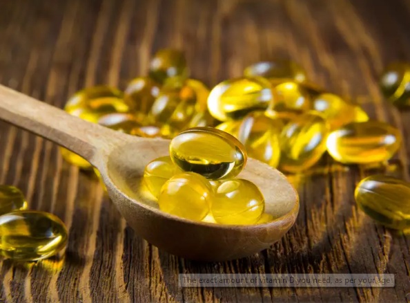 The exact amount of vitamin D you need, as per your age