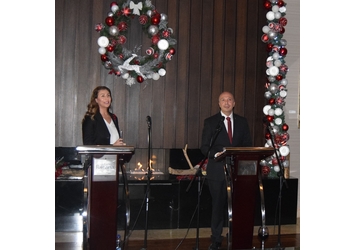Gefinor Rotana Lights Up the Christmas Tree