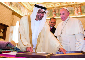 Pope Francis arrives on historic visit to UAE