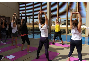 Resense Spa hosts open day with ambassador and International Fitness Expert, Amine Dib.