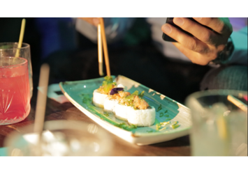 Steak Bar Sushi Stirs Creativity in Collaboration with Bombay Sapphire