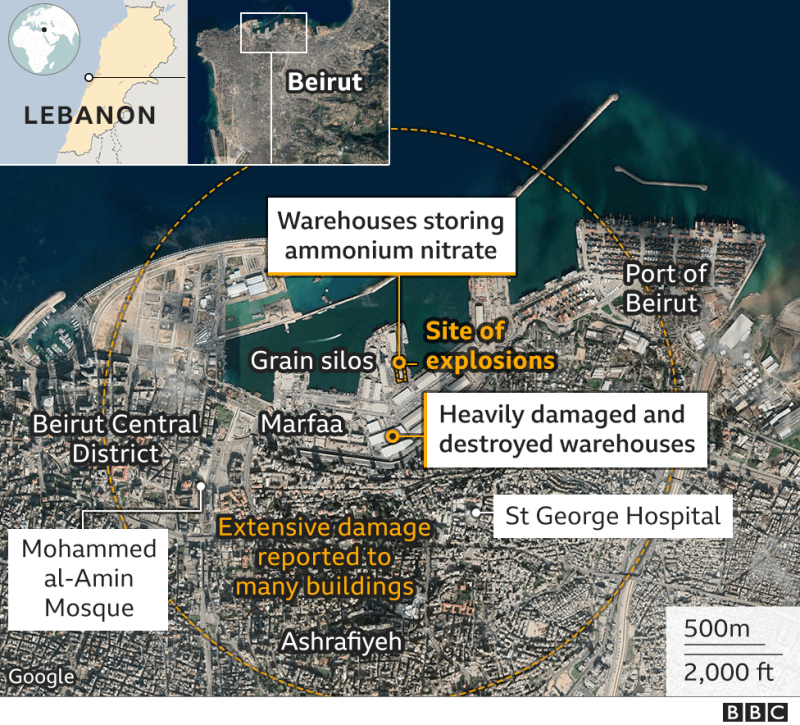 Beirut explosion: What we know so far and How big was the blast