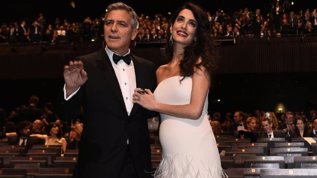 George and Amal Clooney welcome twins Ella and Alexander