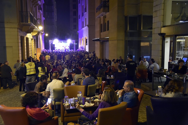 Lebanese and foreigners gather in Beirut to celebrate UNESCO International Jazz Day 