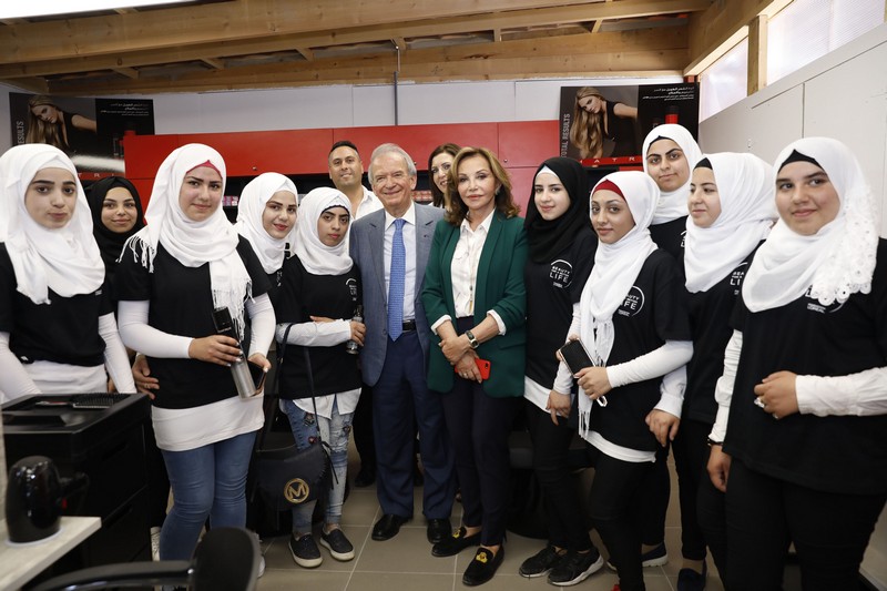 L'oreal Levant, in cooperation with Kayany Foundation, launches its 'Beauty for a better Life' training program in Barr Elias