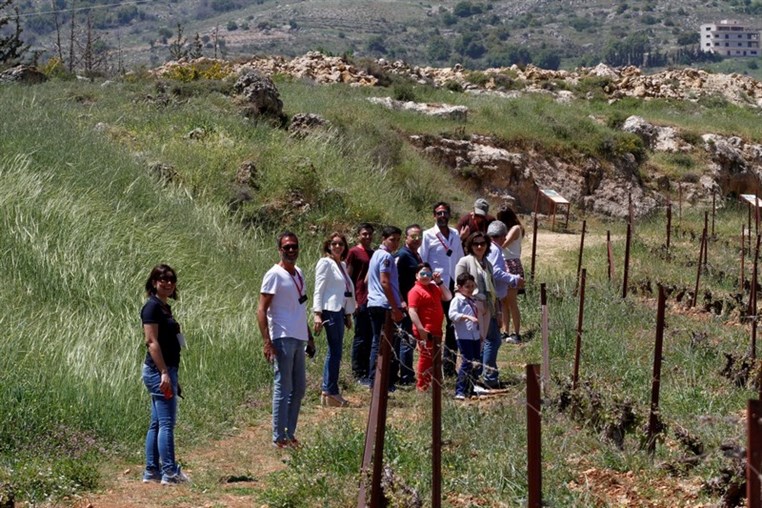 Joining passion and nature:  Ferrari explores the Beqaa Valley