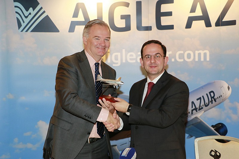 France’s Second Largest Airline Aigle Azur Launches its Services in Beirut