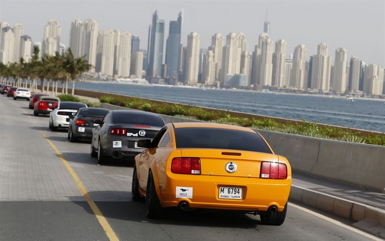 Legendary Mustang Celebrates 50th Anniversary with Middle East Enthusiasts in Massive Event in Dubai