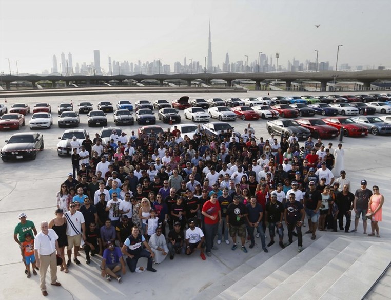 Legendary Mustang Celebrates 50th Anniversary with Middle East Enthusiasts in Massive Event in Dubai
