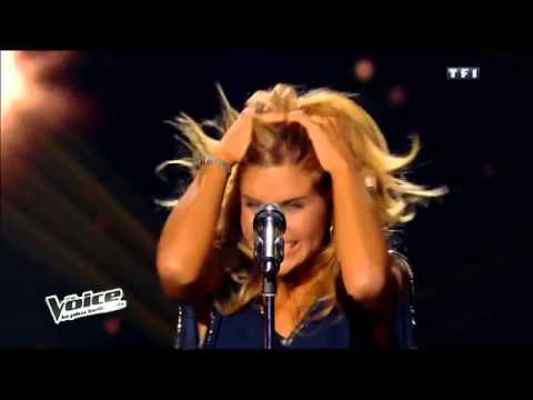 Aline Lahoud enchanted the Jury of The Voice France
