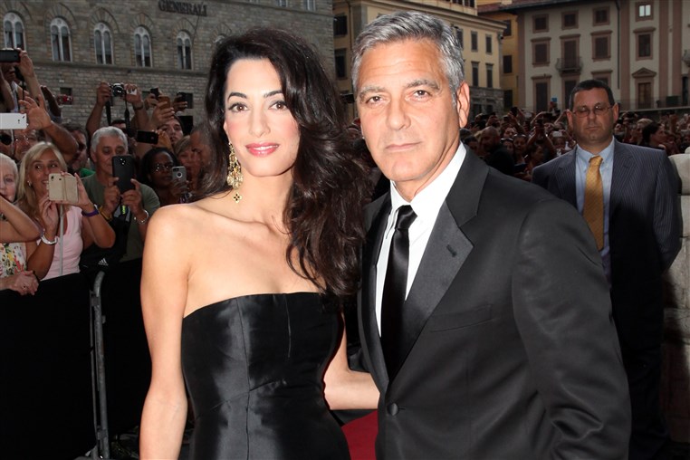 George Clooney And Wife Amal Alamuddin One Of Richest Couples In UK