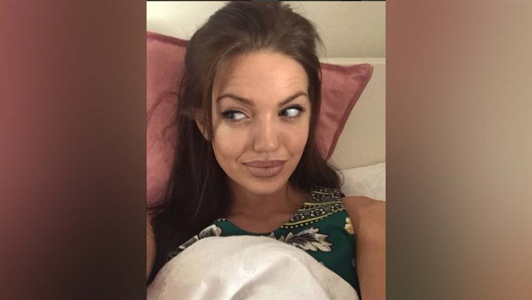 Scottish Angelina Jolie lookalike is actually INSANE