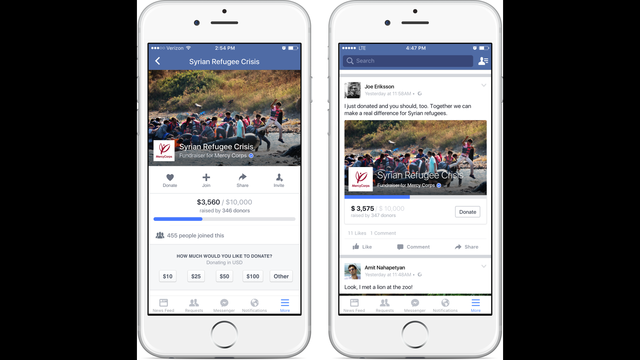 Facebook introduces new tools to help groups raise money