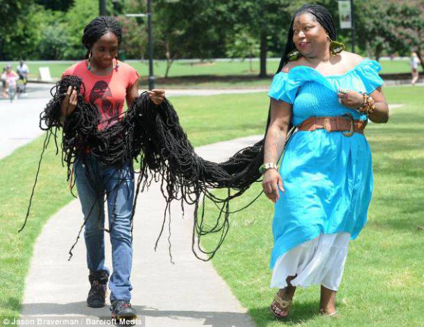 Worlds Longest 16 meter Dreadlocks