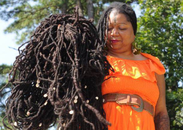 Worlds Longest 16 meter Dreadlocks