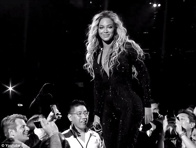Beyonce meets her devoted fans in emotional backstage video