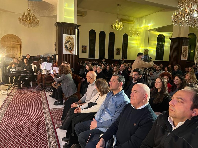 Christmas Carols at St Rita Monteverde Church featuring Youmna Bou Hanna