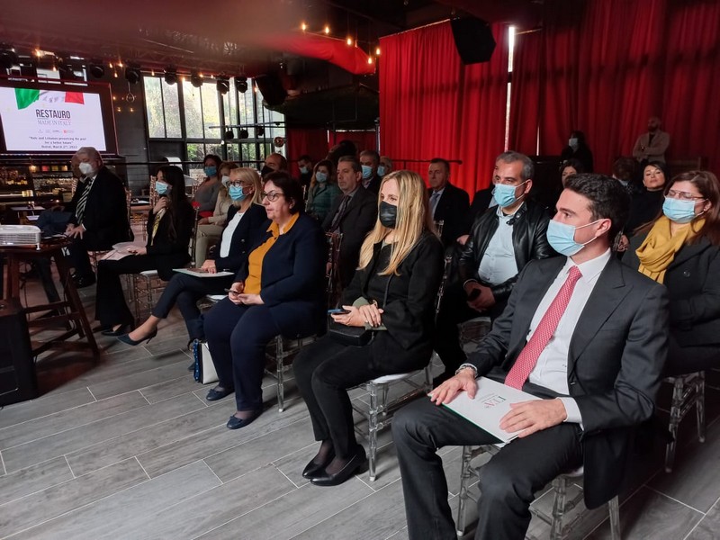 Presentation in Beirut of the Salone del Restauro 2022 and the Restoration Week 2022