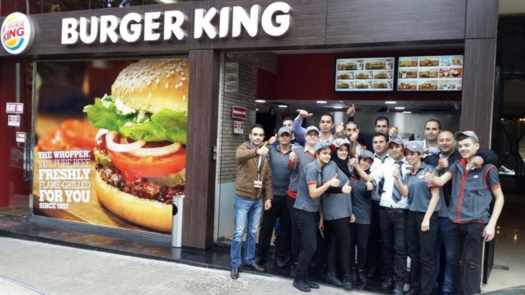 Burger King changes the face of dining in the heart of Beirut