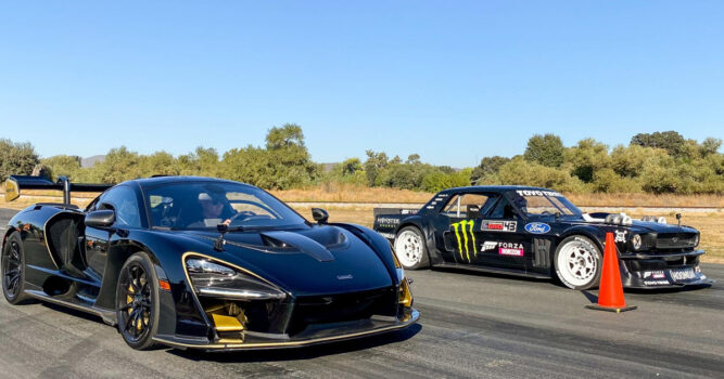 In Video: Ken Block Has Raced His 1400 bhp Twin Turbo Against The Fastest McLaren