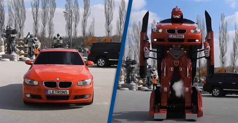 In Video: Turkish Company Makes Real-Life Transformer Out Of A BMW