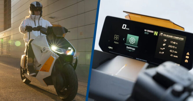 In Pictures: BMW Unveils Next-Generation Electric Scooter That Links Up With Smartphones