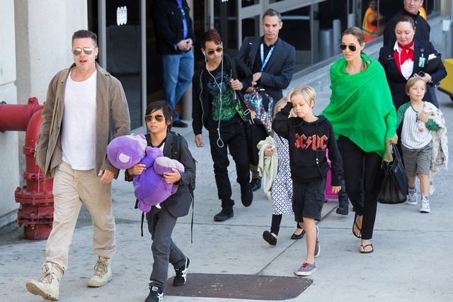 Star couple Brad and Angelina heading to Abu Dhabi