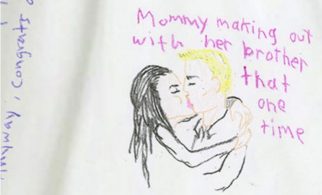The Six Greatest Things Angelina And Brad s Kids Wrote On Her Wedding Dress