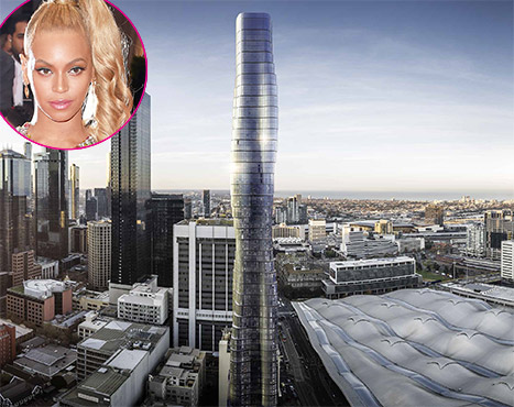 Skyscraper Shaped Like Beyonces Body Being Built in Australia  