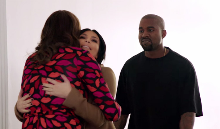 Kanye West Meets Caitlyn Jenner