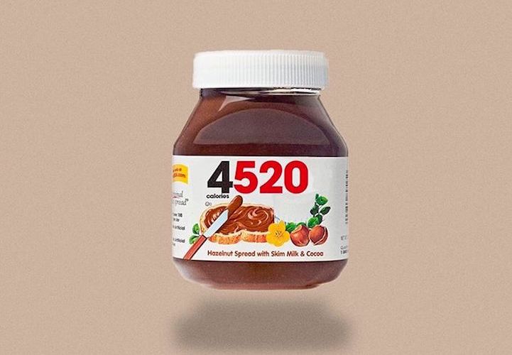 Reimagined Labels Reveal the Total Calories in Popular Junk Foods