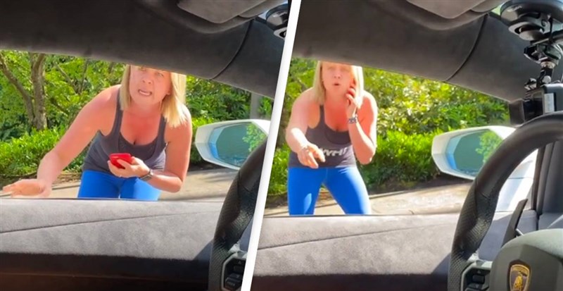 In Video: Man Has The Best Reaction To Woman Calling The Police Over His Insanely Loud Car