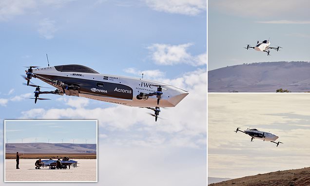 World's First Flying Race Car Completes Maiden Flight