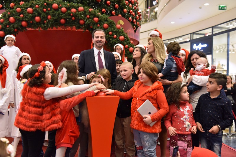 City Center Beirut lights up the Christmas tree with colors of joy, love and hope