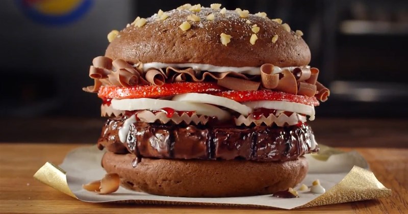 In Video: Burger King Is Testing A Chocolate Whopper
