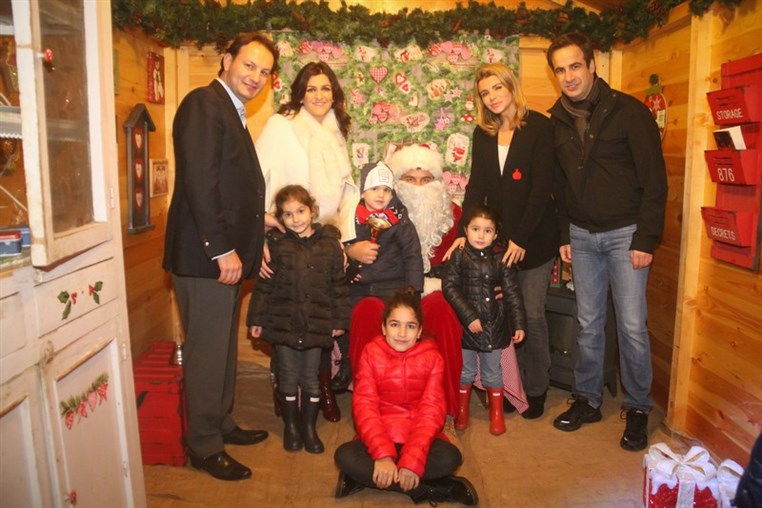 Rene Moawad Foundation organized The Christmas village 2015 in Zgharta