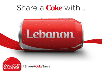 Share a Coke campaign rolls out in Lebanon!