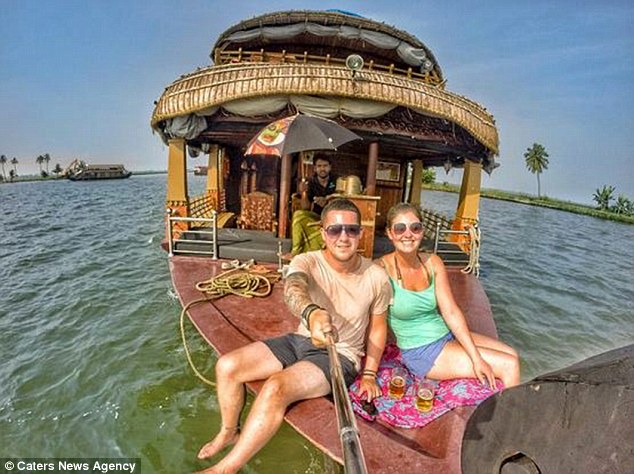 Couple quit dream jobs to live out of a rucksack and travel the world