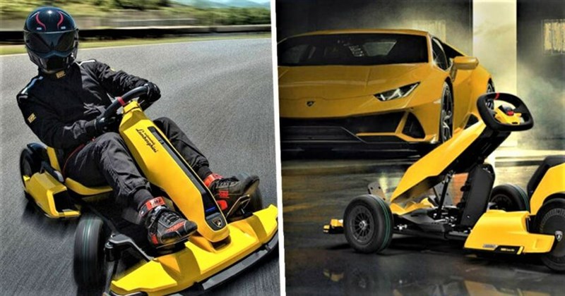 Lamborghini Creates Electric Go Kart That’s Perfect For Drifting