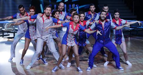 في سهرة الـIcons Week من Dancing  With The Stars  ريما فقيه الأولى مع علامة 10 