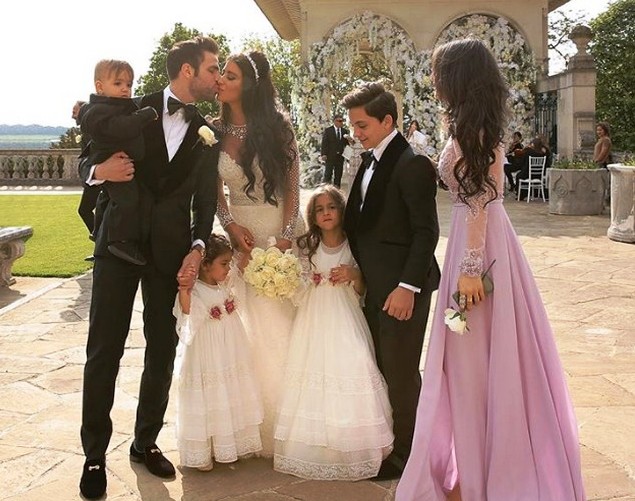 Cesc Fabregas ties the knot with partner Daniella Semaan