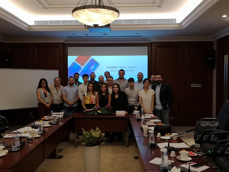 Beiruting Visits China with Huawei