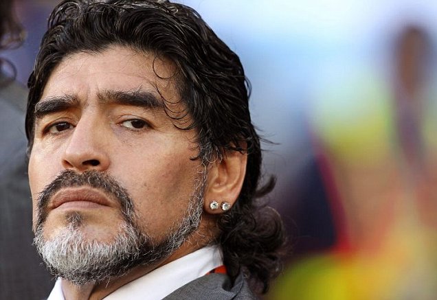 Diego Armando Maradona in Lebanon