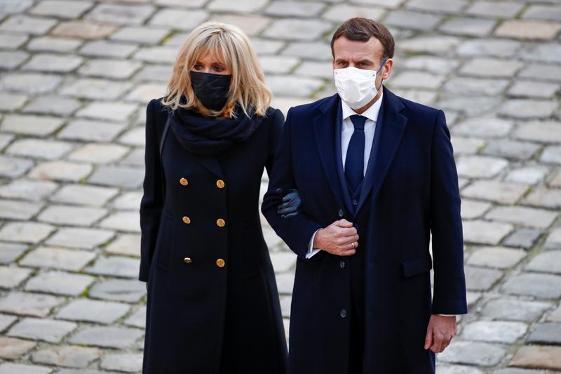 After Macron got infected with Corona here's how his wife's test result came