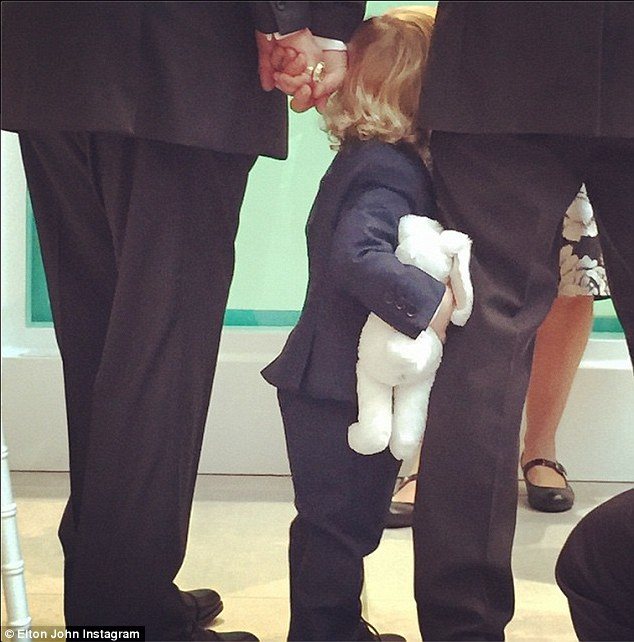 Elton John And David Furnish Marry In England