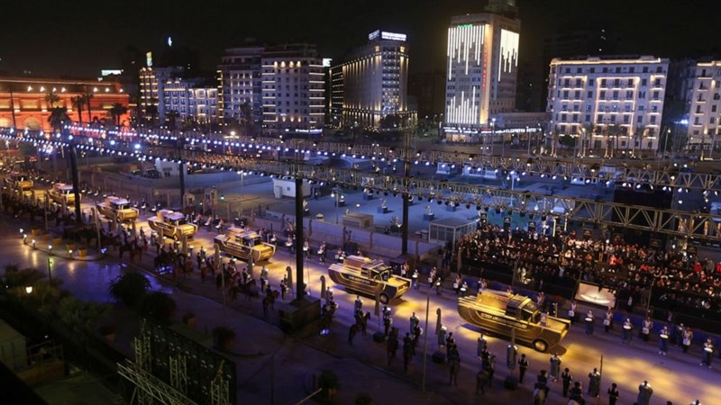 In Video: Egypt Puts On Parade To Transport 22 Mummies To New Museum