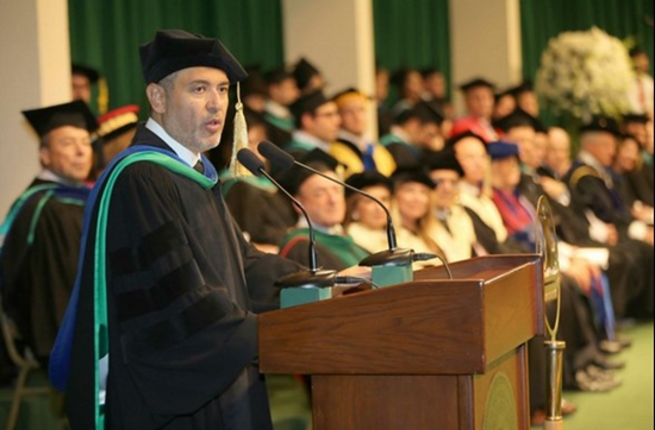 Elie Saab awarded an honorary doctorate from Lebanese American University
